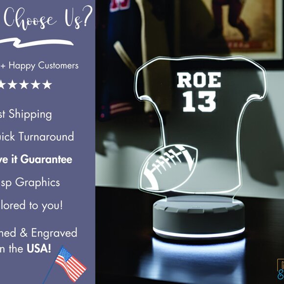 Custom Football Tee for Players and Fans - Picture 4 of 8